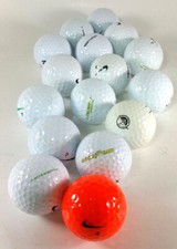 16 Nike Golf Balls Lot, Several Sub Brands: Mojo, NDX, Crush Extreme Good Year