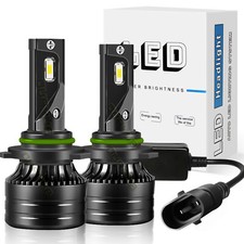 Quayub 9006 LED Headlight Bulb Conversion Kit Low Beam White Super Bright 6000K