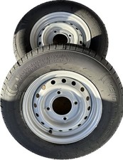 165R13C trailer Wheels tyres 8Ply 4 Stud 5.5" PCD x2 Ifor Wessex 2x 165r13