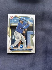 2023 Bowman Baseball Lizandro Rodriguez #BP-47 1st Paper Prospect Royals