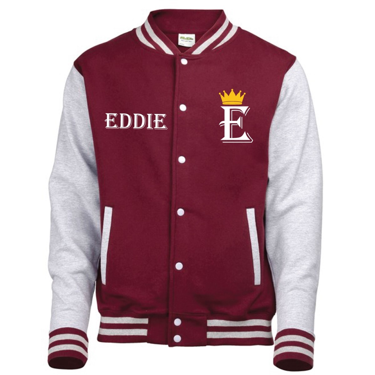 Personalizzato Awdis Varsity Giacca Iniziale Testo Nomi - Foto 12