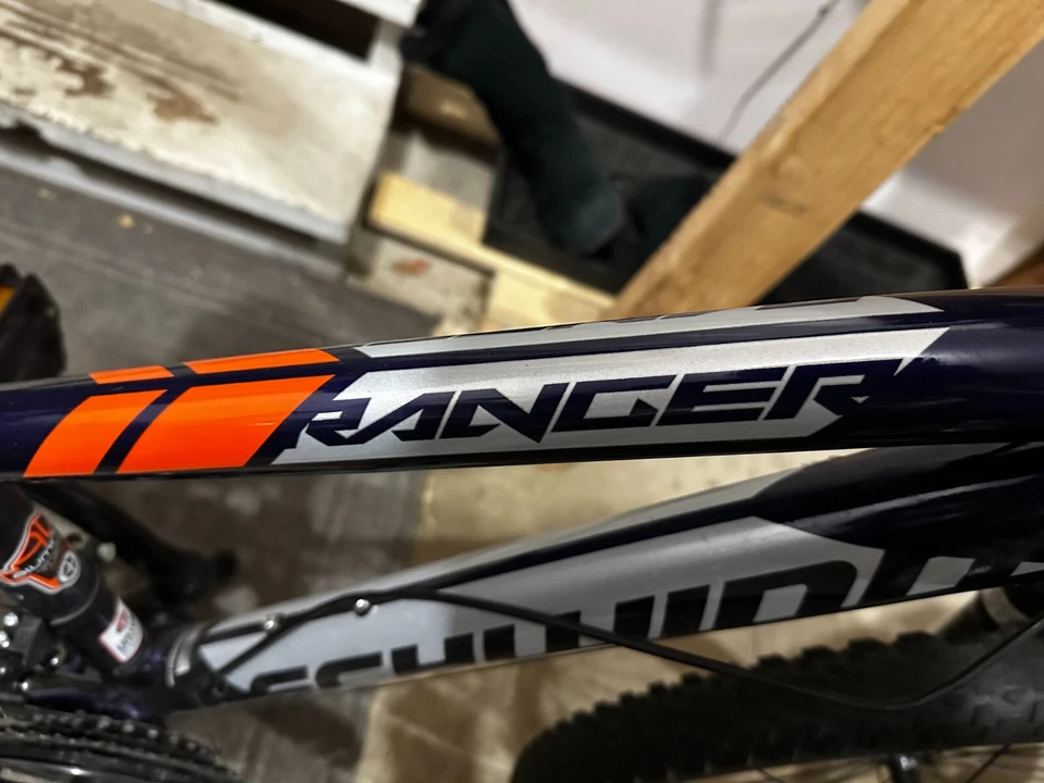 Schwinn Kids' Ranger 24" Mountain Bike, Blue/Gray/ Orange Highlights - Image 2 of 4