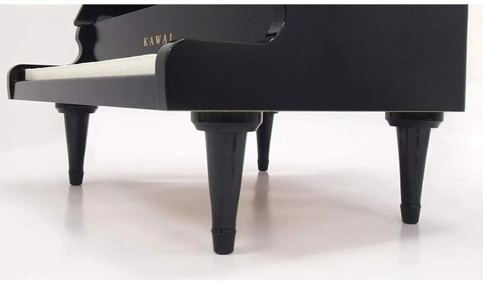 Kawai Mini Pianoforte a coda Giocattoli per Bambini Nero Tipo 32 Tasti F5-C8 1141 Made in Japan - Immagine 4 di 4