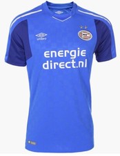 Umbro PSV Eindhoven Third Jersey Blue MLS Football Soccer Jersey Mens 2XL NEW
