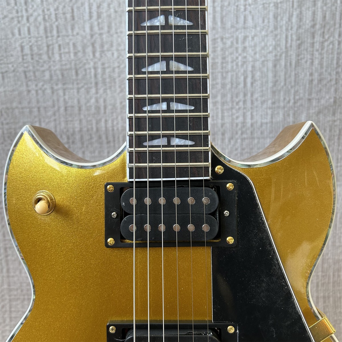 Handmade Custom YAMAHA SG3000 Pink Gold Electric Guitar HH