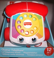 fisher price Plappertelefon Kinder lustiges Telefon Baby Spielzeug Babyspielzeug