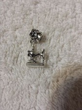 New European Charm Silver 3D Sewing Machine. Buy1,19 more ship free Buy 5 get 1