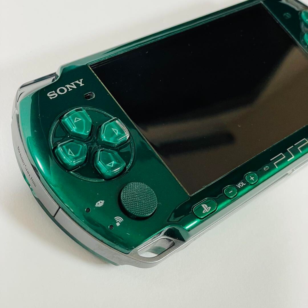 SONY PSP Playstation Portable Spirited Green PSP-3000SG Console