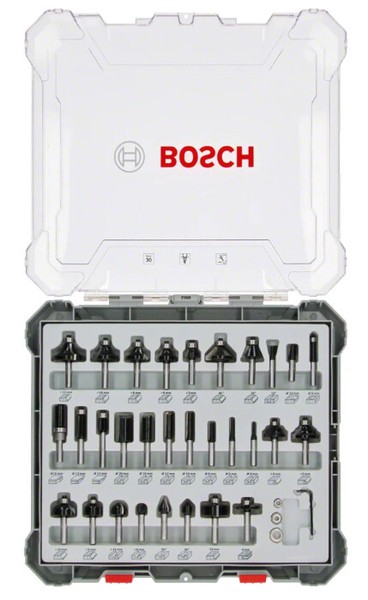 Bosch 2607017474 Bosch 30 Tlg Mixed FräSer Set 6Mm Schaft-image