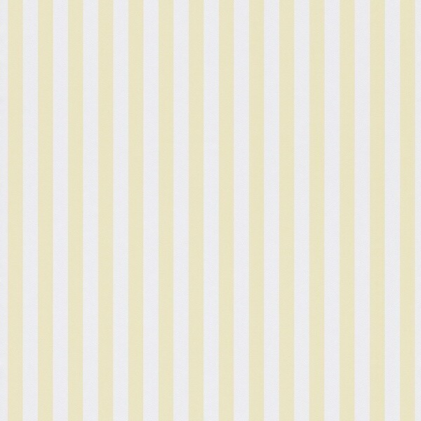 Rasch Textil Tapete Petite Fleur 294858 Streifen Hellgelb Weiß Luxus Tapete-image