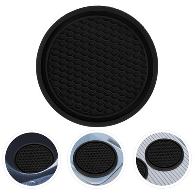  2PCS Car Coasters Car Cup Coasters Automotive Cup Halter Silikon -Untersetzer