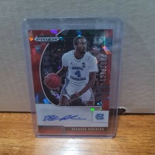 2020-21 Panini Prizm Draft Pick Brandon Robinson Red Prizm Prospect Auto RC 