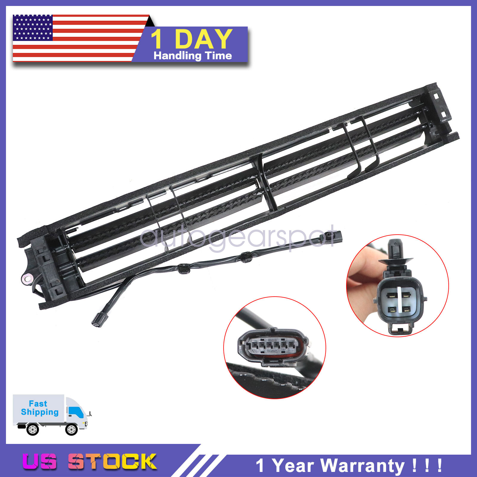 New Replacement Radiator Shutter For 2019-2022 Toyota Prius TO1206102 5301912010