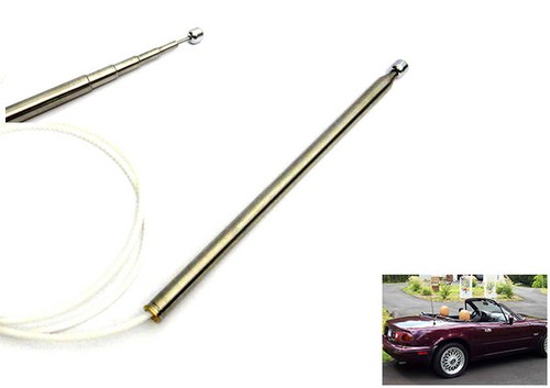 Power Antenna Aerial AM FM Radio Replacement Mast for 99-05 Mazda MX5 ...