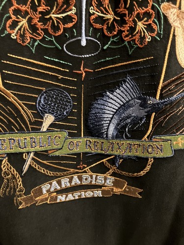 Tommy Bahama Republik der Entspannung Paradies Nation. Nagelneu Mit Etikett. Größe M - Bild 5 von 11