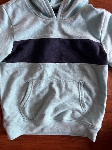 cat & jack 5T light blue pullover hoodie - 第 4/4 張圖片