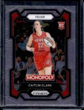 2024 Panini WNBA Monopoly Prizm Caitlin Clark #65 Rookie