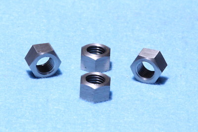 3/8 BSF Stainless Nuts 0.525 Hex Semi Polished Norton Triumph Vintage Velo AJS