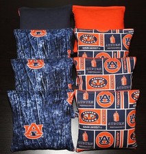 AUBURN University TIGERS CORNHOLE BEAN BAGS 8 ACA Regulation Bags Top Quality 