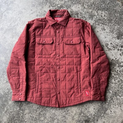 Chemise Flanelle EMS Eastern Mountain Sports Homme XL - Plaid Rouge Vert Jaune
