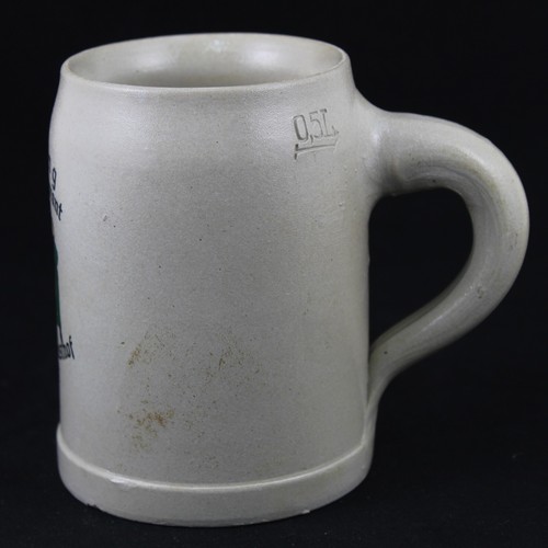 Jarra Ceramica CERVEZA Dancing Hotel-Restaurante HAACHT 0,5L Belgica c.1970 - Picture 3 of 5