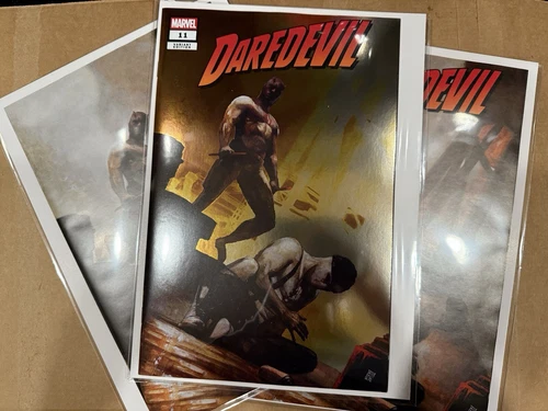 DAREDEVIL #11 ALEX MALEEV ,DAREDEVIL PACK EXCLUSIVE GOLD FOIL, VIRGIN, AND TRADE