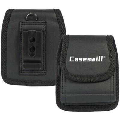 Für Samsung Galaxy Z Flip 7 6 5 4 3 Hülle Vegan Leder Tasche Gürtelclip Holster