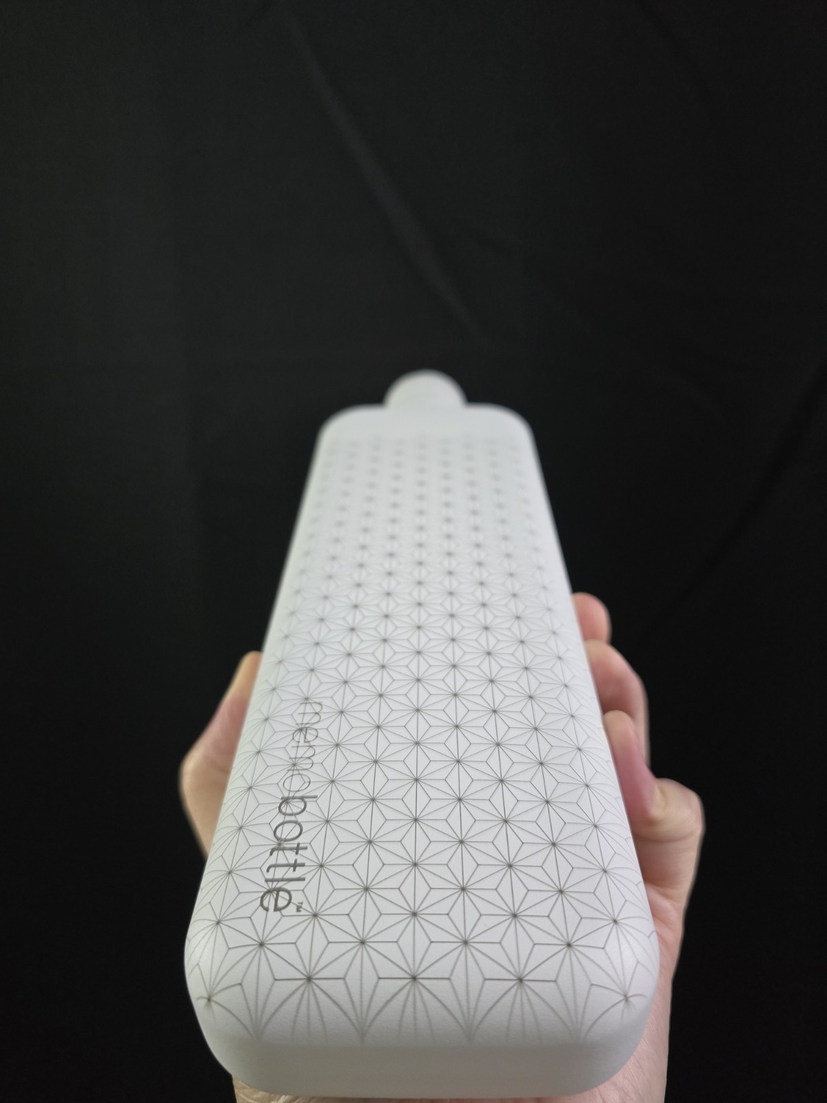 Rare New Dan Matsuda x Memobottle Collab Sample Asanoha White Steel Water Bottle