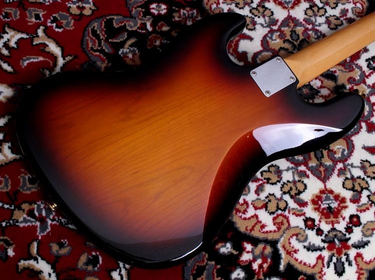 Electric Bass Guitar Edwards E-JB-105ALR ESP Jazz Sunburst 4