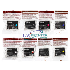 New Genuine Compatible Epson Cartridges R800 R1800 Full Set T054 Fast delivery