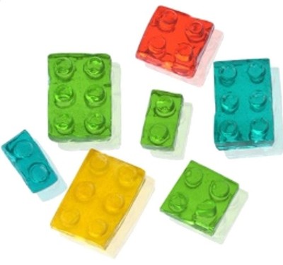 4D Blocks Gummy Candy Candies 2 Pounds Free Shipping