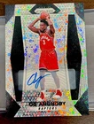OG ANUNOBY 2017-18 Panini Prizm AUTO FAST BREAK SILVER DISCO ROOKIE RC Knicks