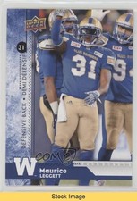 2018 Upper Deck CFL Blue Maurice Leggett #69 READ r6v