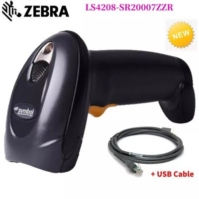 Zebra Symbol LS4208-SR20007ZZR 1D Handheld Barcode Scanner mit USB-Kabel