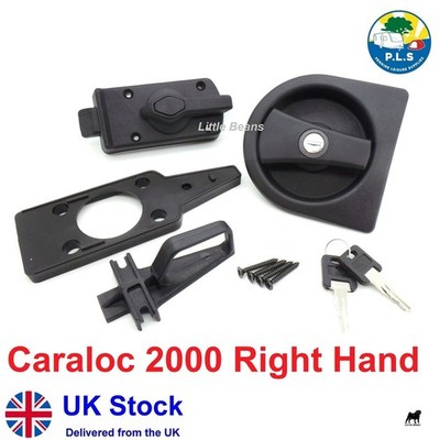 PLS Caraloc 2000 Right Hand Replacement Door Lock Complete Motorhome - PO396