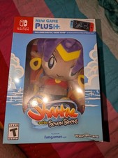 Shantae And The Seven Sirens Plush Nintendo Switch NEW SEALED WITHOUT GAME CODE