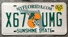 Florida , USA Nummernschild / Kennzeichen / License Plate / TOP Zustand