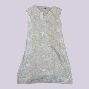 chinese dress ladies Long Linen Dress 'Jessica' with Cap Sleeves main image 1