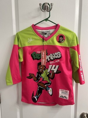 NWT Headgear Classics Fresh Prince Of Bel-Air Will Smith Youth Hockey Jersey Med