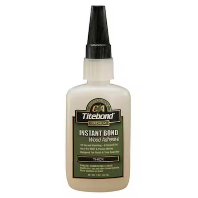 Titebond 6221 Instant Wood Adhesive, Thick,  2 Oz,  Clear