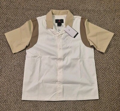 Nike Air Jordan Flight Club women s button up shirt size Small DZ3340-133 NEW