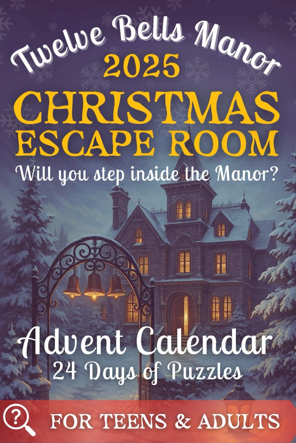 Escape Room Advent Calendar Puzzle Book – 24 Riddles & Challenges | Daily...