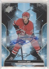 2019-20 SPx Auto Sebastian Aho #26 Auto a3z