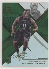 2016 Donruss Elite Elite Rookies Retail Green Kenny Clark #117 m2c