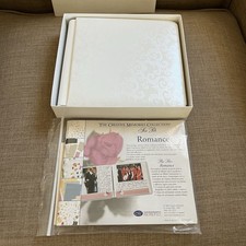 Creative Memories CM-7B Promise 8x7.5 Wedding Scrapbook Album Romance Snap Pack