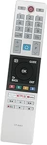 CT-8543 Ersatz Fernbedienung passend f��r Toshiba UHD TV 55U7863DA 40L3869DAX