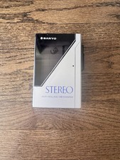 Vintage Sanyo M-G12A Portable Cassette Player Tested Read