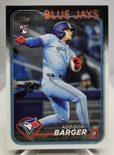 2024 Topps Update Addison Barger RC #US336 Blue Jays Rookie