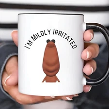 I’m Mildly Irritated Marcus The Worm Coffee Mug, Funny Mug