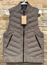 Nike Therma-Fit ADV Reflective Silver Running Vest FZ1131-035 Men’s Size S